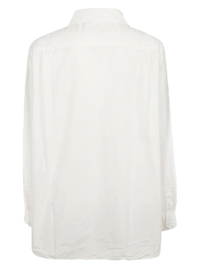 Shop Casey Casey Button-up Shirt In White
