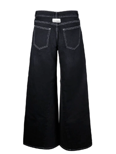 Shop Ganni Jeans In Black