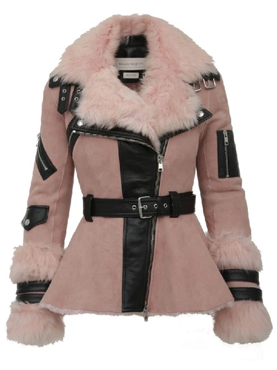 Shop Alexander Mcqueen Jacket In Pink