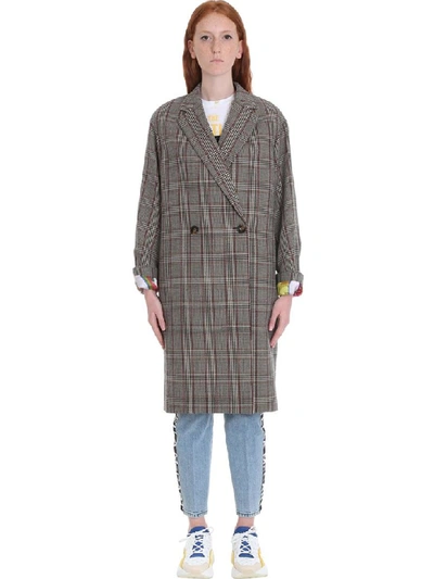 Shop Stella Mccartney Blackwood All Together Now Coat In Grey Wool