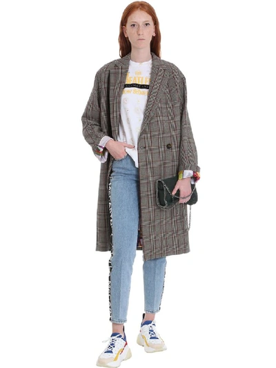 Shop Stella Mccartney Blackwood All Together Now Coat In Grey Wool