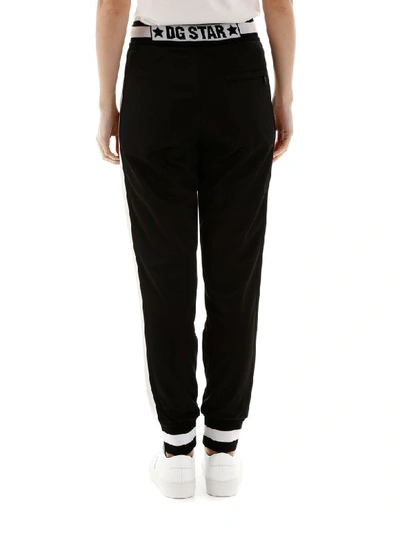 Shop Dolce & Gabbana Millennials Star Joggers In Nero (black)