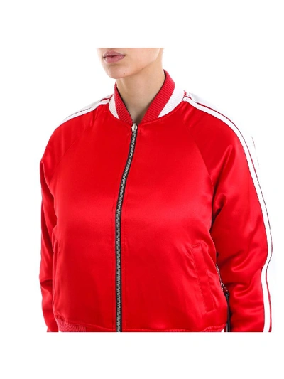 Shop Amiri Jacket In Red