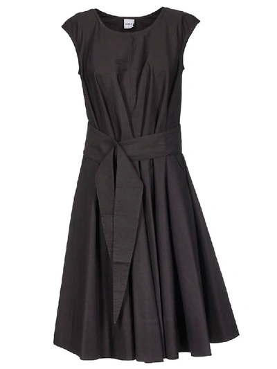 Shop Aspesi Flared Dress In Black