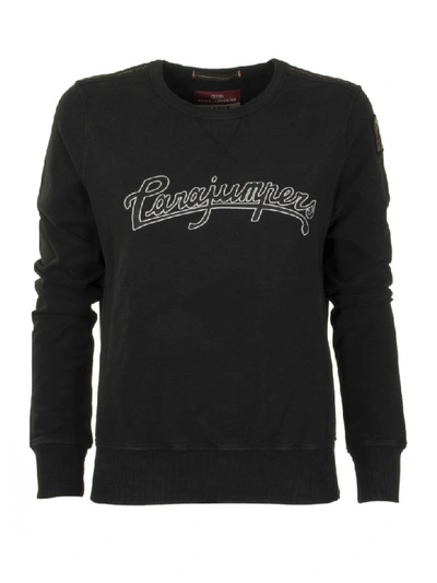 Shop Parajumpers Bianca Black Sweatshirt Sweater