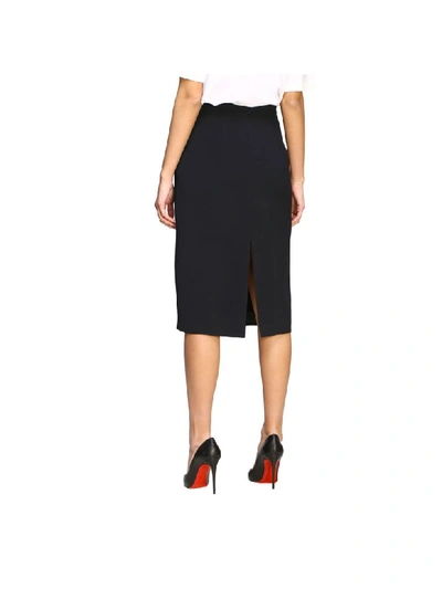 Shop N°21 N° 21 Skirt N &deg; 21 Pencil Cady Skirt With Zip In Black