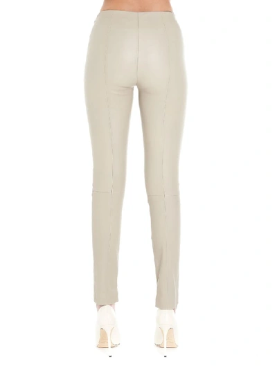 Shop Theory Leggings In Beige