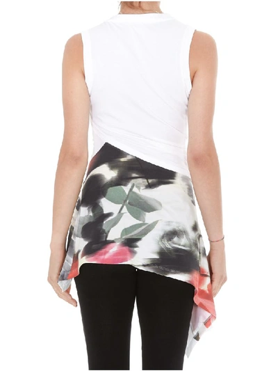 Shop Alexander Mcqueen Sleeveless Top In White