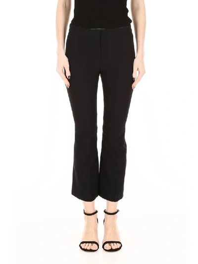 Shop Alexander Mcqueen Trousers With Back Laces In Black (black)
