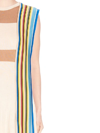 Shop Loewe Dress In Multicolor