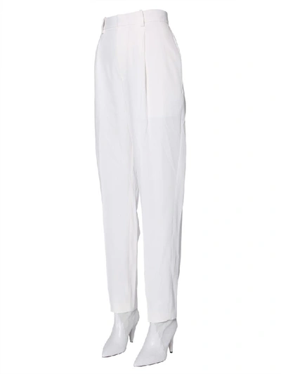 Shop Isabel Marant Poyd Trousers In Bianco