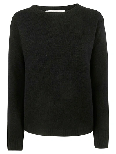 Shop Saverio Palatella Round Neck Sweater In Black