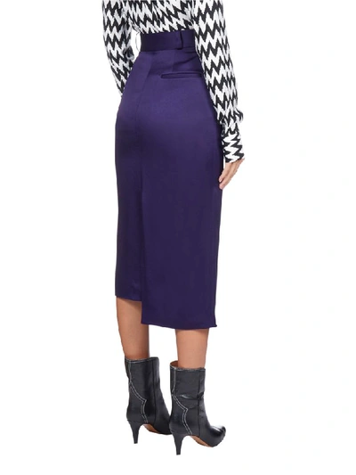 Shop Haider Ackermann Skirt In Purple