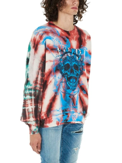 Shop Amiri Skull Sweatshirt In Multicolor