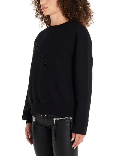 Shop Ben Taverniti Unravel Project Sweatshirt In Black