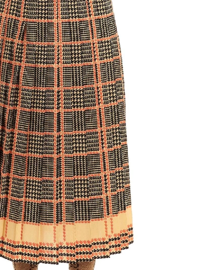 Shop Gucci Skirt In Multicolor