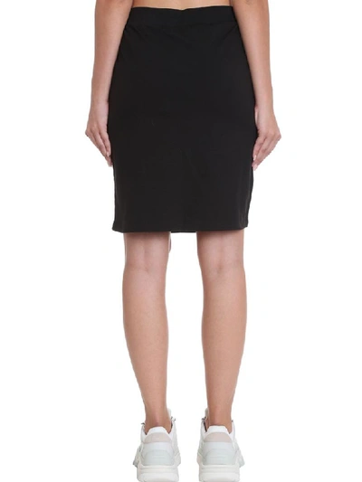 Shop Fila Maha Skirt Skirt In Black Tech/synthetic