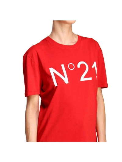 Shop N°21 N° 21 T-shirt T-shirt Women N° 21 In Red