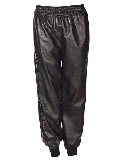 Shop Stella Mccartney Loose Fitted Track Pants In Black