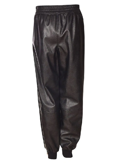 Shop Stella Mccartney Loose Fitted Track Pants In Black