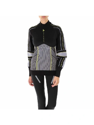 Shop Adidas By Stella Mccartney Run Od Midlayer Sweatshirt In Black