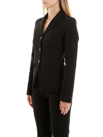 Shop Stella Mccartney Mikado Jacket In Black (black)