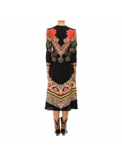 Shop Etro Dress In Black