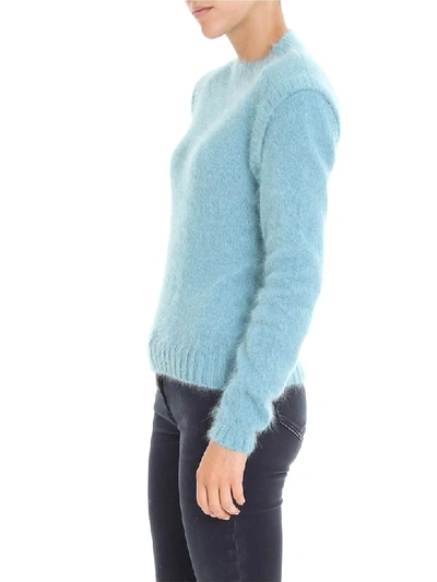 Shop Alberta Ferretti Sweater In Azure