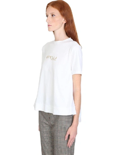 Shop Stella Mccartney T-shirt In White Cotton