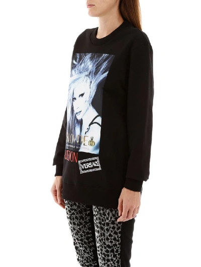 Shop Versace Sweatshirt In Nero (black)