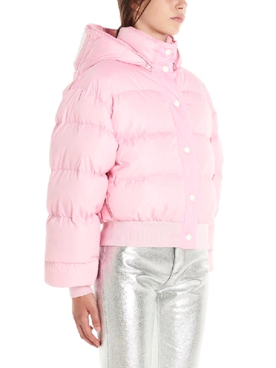 Shop Msgm Jacket In Pink