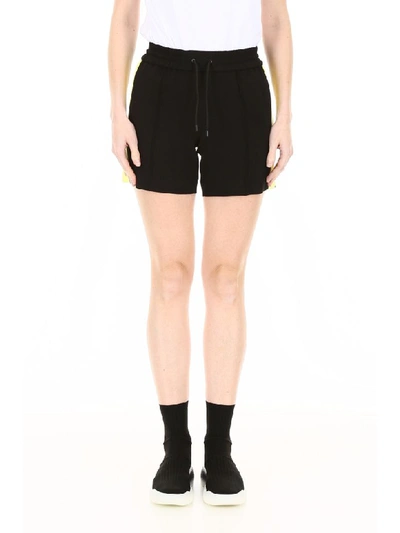 Shop Kenzo Shorts With Side Bands In Black (black)