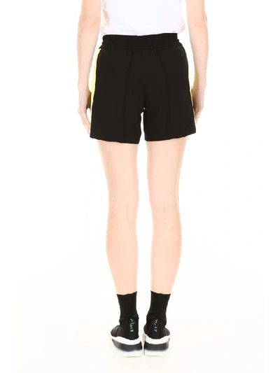 Shop Kenzo Shorts With Side Bands In Black (black)