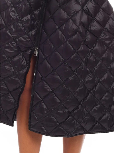 Shop Moncler - Padded Skirt In Black
