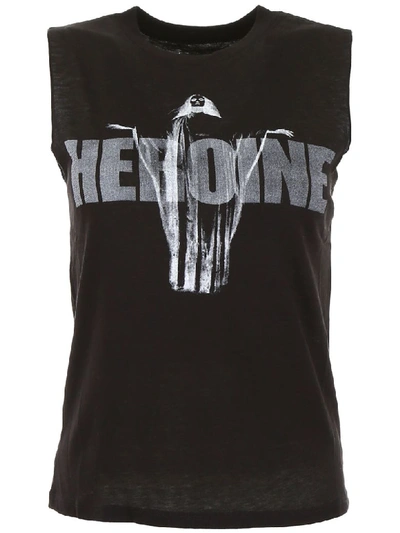 Shop Rta Arena T-shirt In Black Heroine (black)