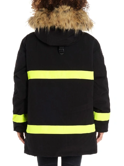 Shop R13 Fireman Parka In Multicolor