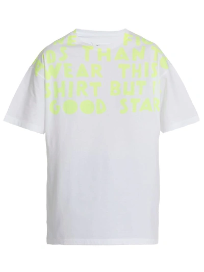 Shop Maison Margiela T-shirt Cotton In White