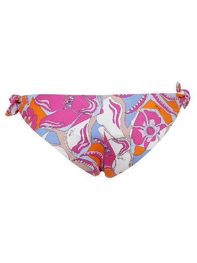 Shop Emilio Pucci Slip In Fuxia Azzurro