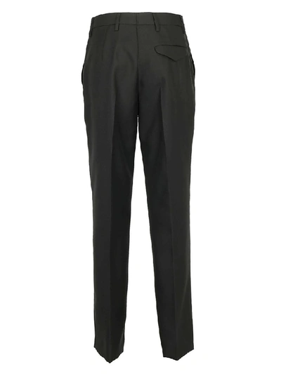 Shop Prada Pants In Nero