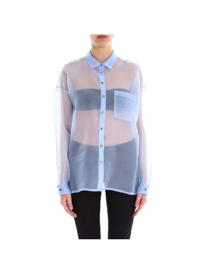 Shop Her Shirt Astra Shirt In Blue