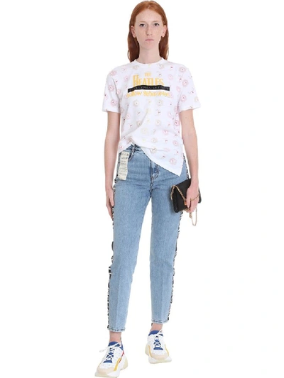 Shop Stella Mccartney All Together Now T-shirt In White Cotton