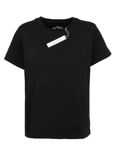 Shop Marc Jacobs The Tag Tshirt In Black