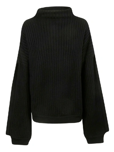 Shop Saverio Palatella Oversized Sweater In Black