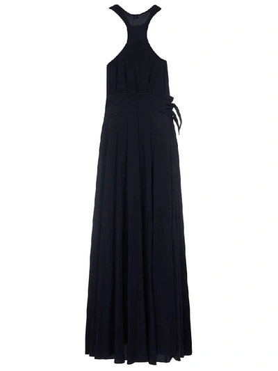 Shop Aspesi Racerback Dress In Black
