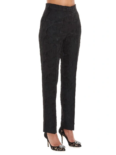 Shop Dolce & Gabbana Pants In Black