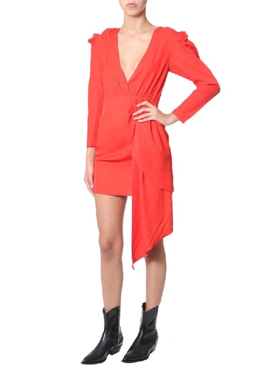 Shop Jovonna Tami Dress In Rosso