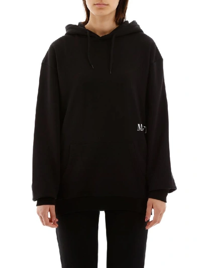 Shop Muf10 Logo Print Hoodie In Black (black)