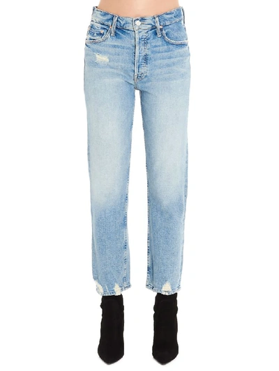 Shop Mother Tomcat Jeans In Blue