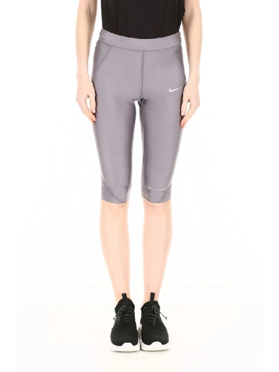 Shop Alyx Short Leggings In Grey (grey)