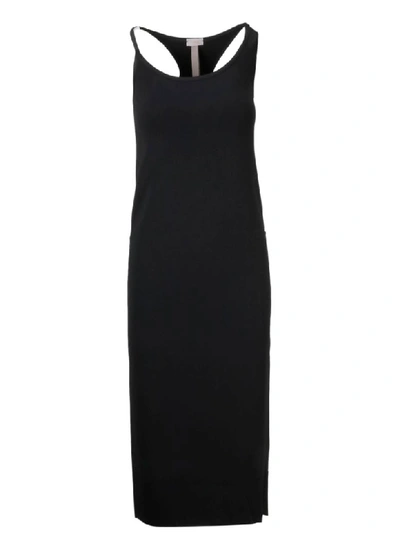 Shop Mrz Classic Slim Dress In Black